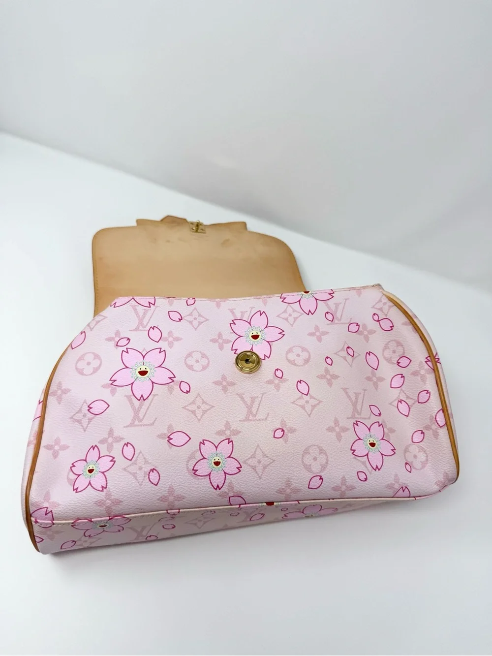Louis Vuitton Murakami Cherry Blossom Sac Retro Pink M92013 Limited Edition